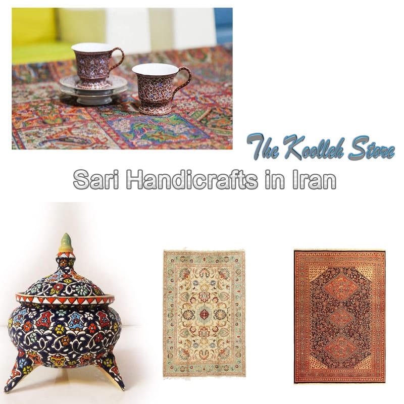 Sari Handicrafts in Iran,Sari Handicrafts,Sari,Handicrafts,felt,Mat weaving,Carpet weaving,Pottery,rug weaving