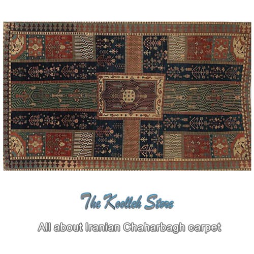 All about Iranian Chaharbagh carpet , The antiquity of Chaharbagh carpet, Chaharbagh carpet, Chaharbagh Persian carpet, Iranian carpet, Iranian carpet art, carpet, Koolleh magazine