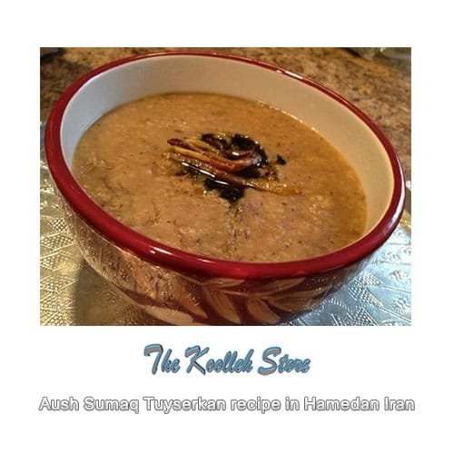 Aush Sumaq Tuyserkan recipe in Hamedan Iran, Cooking, how to prepare local food, how to prepare stew, stew, local persian bread, local persian dessert, kuku local persian