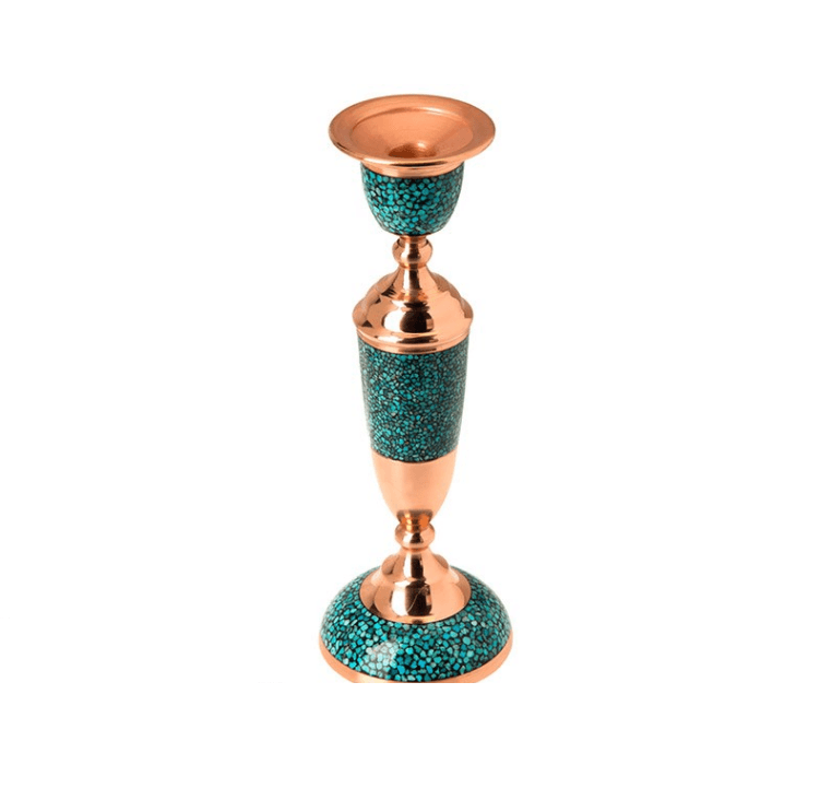 candles,candlestick,handmade candlestick,hand-made candlestick,candlestick,persian candlestick,Turquoise Candlestick,copper Candlestick,iranian Turquoise Candlestick,Turquoise iran