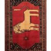 Persian Handwoven Carpet Shir Design Code 2,persian handmade silk carpet,iranian handmade silk carpet,iranian handmade silk rug,iran handmade silk rug