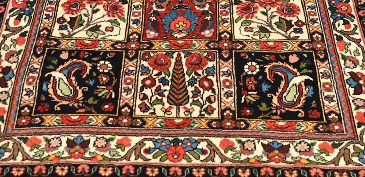 Persian ‌Handwoven Carpet Kheshti Design Code 2,Persian Handwoven carpet weaved by Bakhtiari,Persian ‌Handwoven Carpet Kheshti,Bakhtiari carpet,Bakhtiari rug,iran rug seller,iranian rug seller