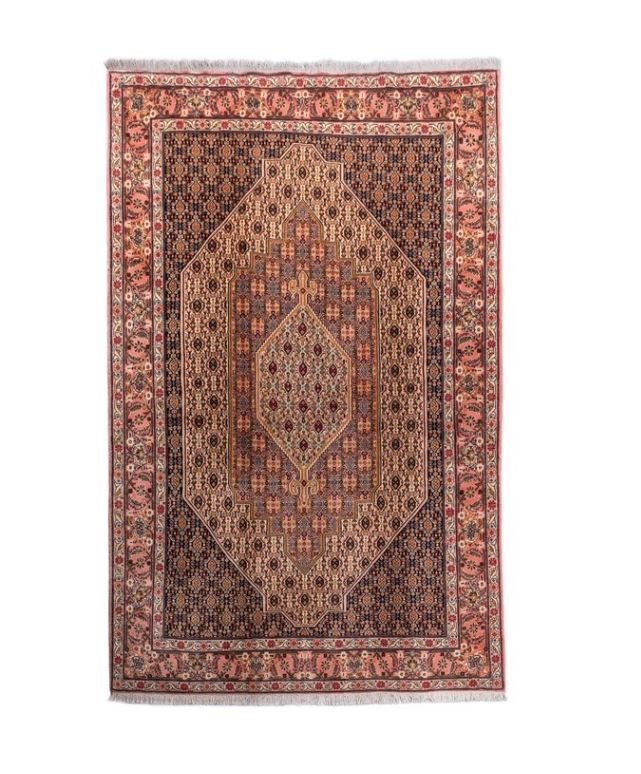Persian Handwoven Rug Mahi Design Code 31,iran handmade rug,silk handmade rug,silk handmde carpet,persian handmade silk rug
