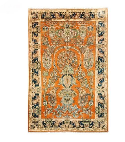 Persian Handwoven Rug Goldani Design Code 22,iran silk rug,iran silk carpet,local rug,local carpet,persian local rug,persian local carpet
