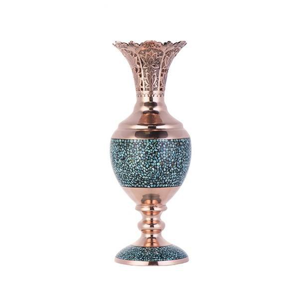 Iranian Turquoise Handicraft Copper Pot 27 CM Height,Turquoise handicraft,buy Turquoise,purchase Turquoise