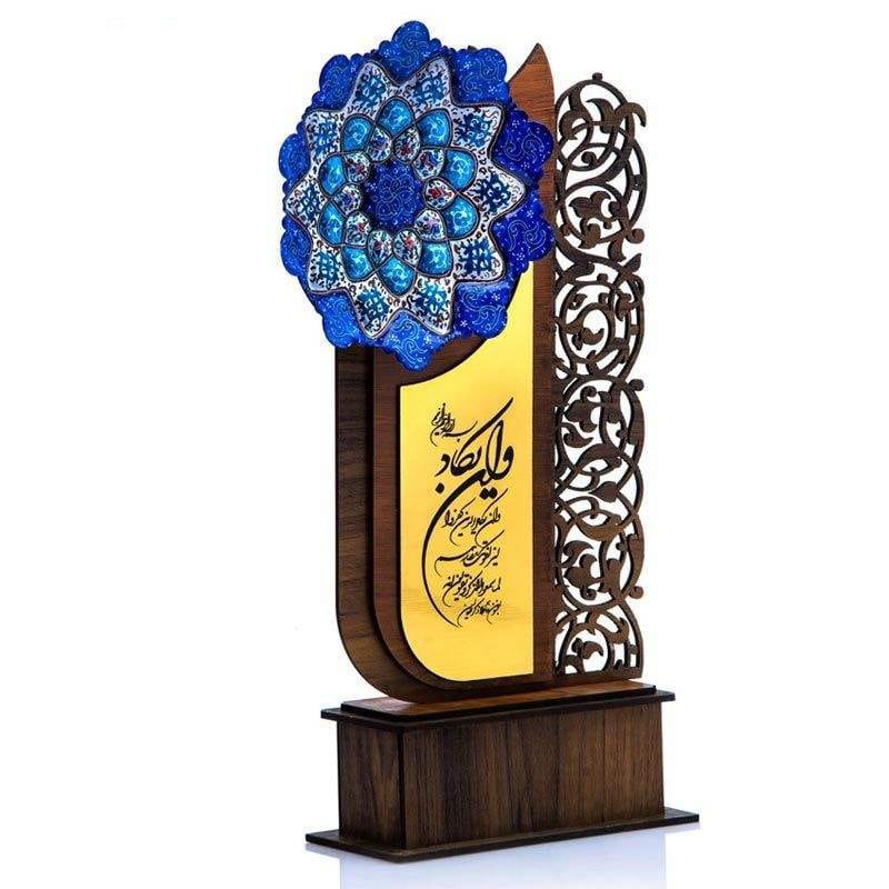 Persian Enamel Handicraft Pencil Holder En Yakad Design,iranian art,persian art shop,art shop iran,buy handicrafts from iran