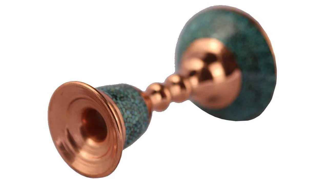 Persian Turquoise Handicraft Copper Candlestick Model 41,Turquoise stone,Turquoise handicrafts,Turquoise handicraft,buy Turquoise