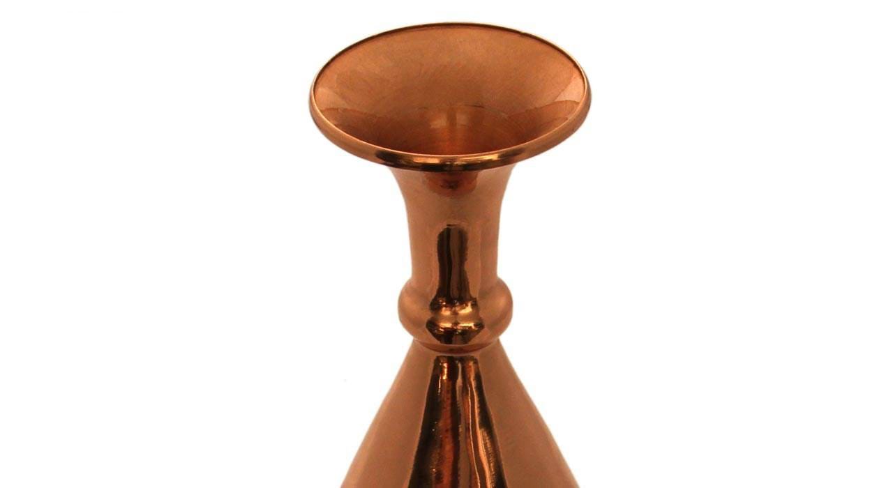 Persian Turquoise Handicraft Copper Pot 26 CM Height Model MFZ5,persian Turquoise,iran Turquoise,blue Turquoise