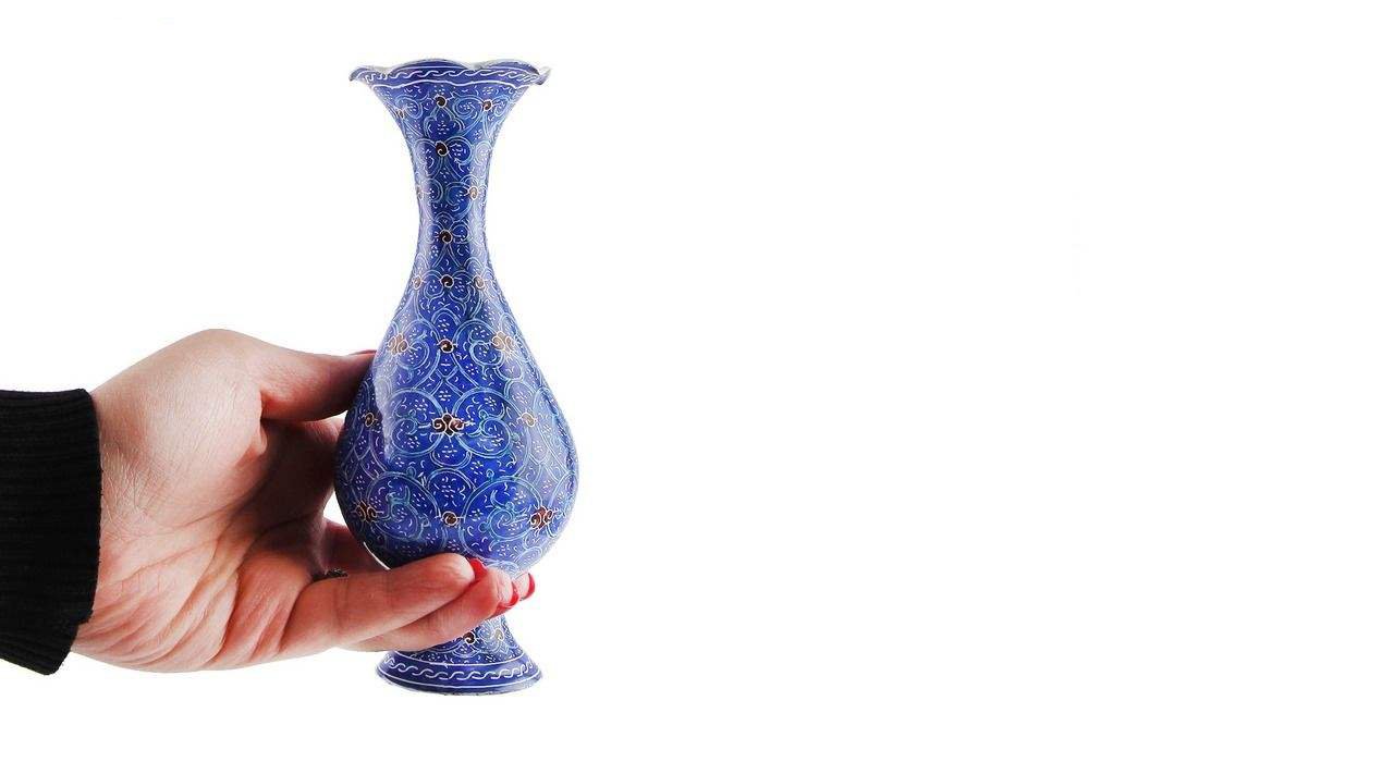 Persian Enamel Handicraft Pot Model 170207,persian enamel shop,art dishes,art plates,persian pots