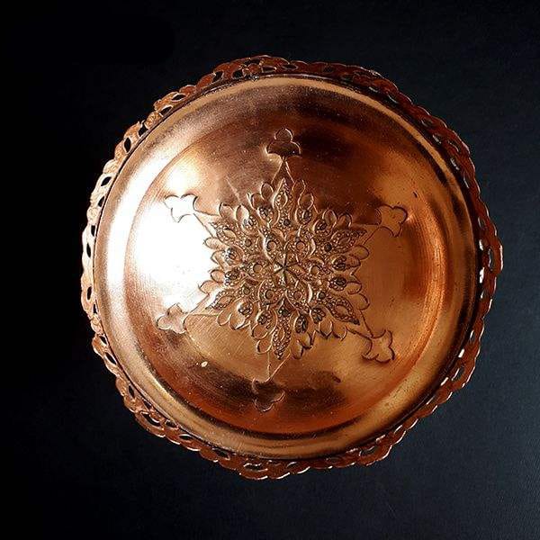 Persian Turquoise Handicraft Copper Bowl Model 6671,Turquoise cost,Turquoise handcrafts,handcrafts Turquoise