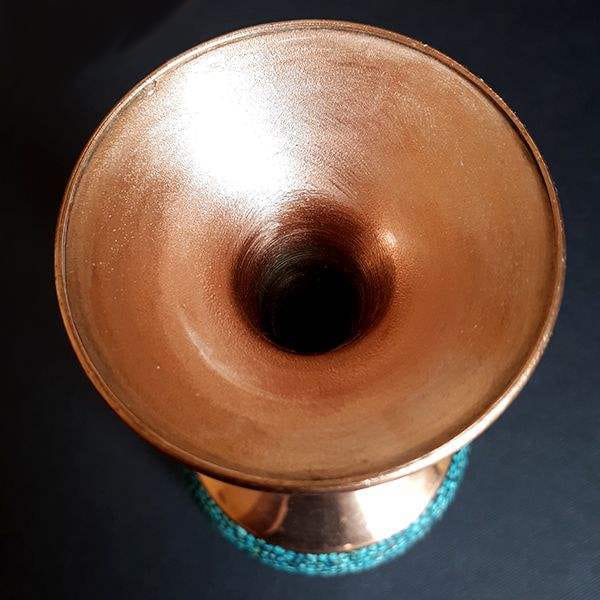 Persian Turquoise Handicraft Copper Pot Model 6671,Turquoise shop,Turquoise eshop,Turquoise price