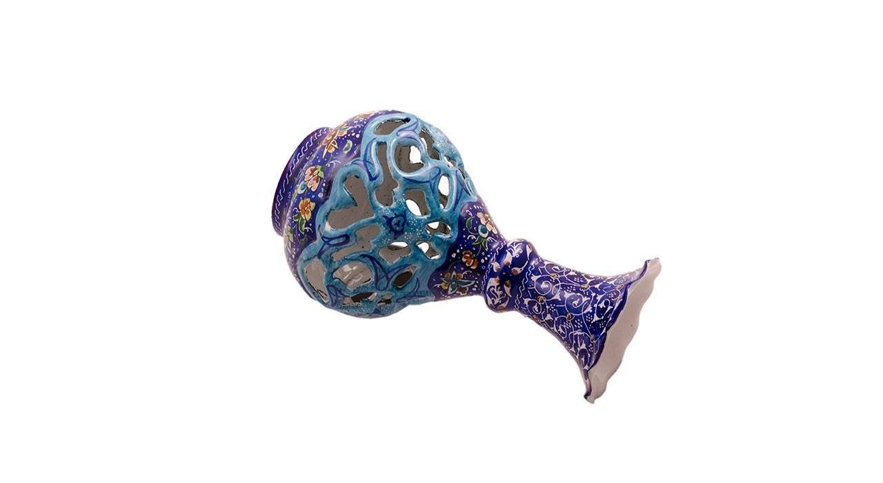 Persian Enamel Handicraft Copper Pot Fantasy 102-12-155 Desgin,art dishes,art plates,persian pots,enamel handicrafts