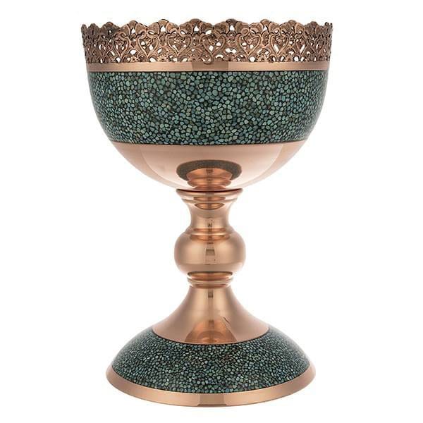 Persian Turquoise Handicraft Copper Bowl 30 CM Height,purchase Turquoise,Turquoise seller,Turquoise supplier