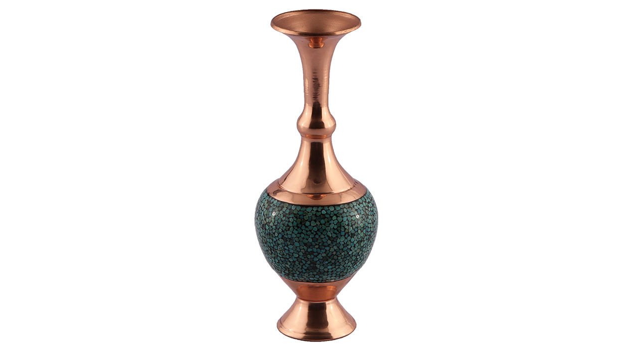 iranian Turquoise Handicraft Copper Pot Model 29,Turquoise seller,Turquoise supplier,Turquoise importer