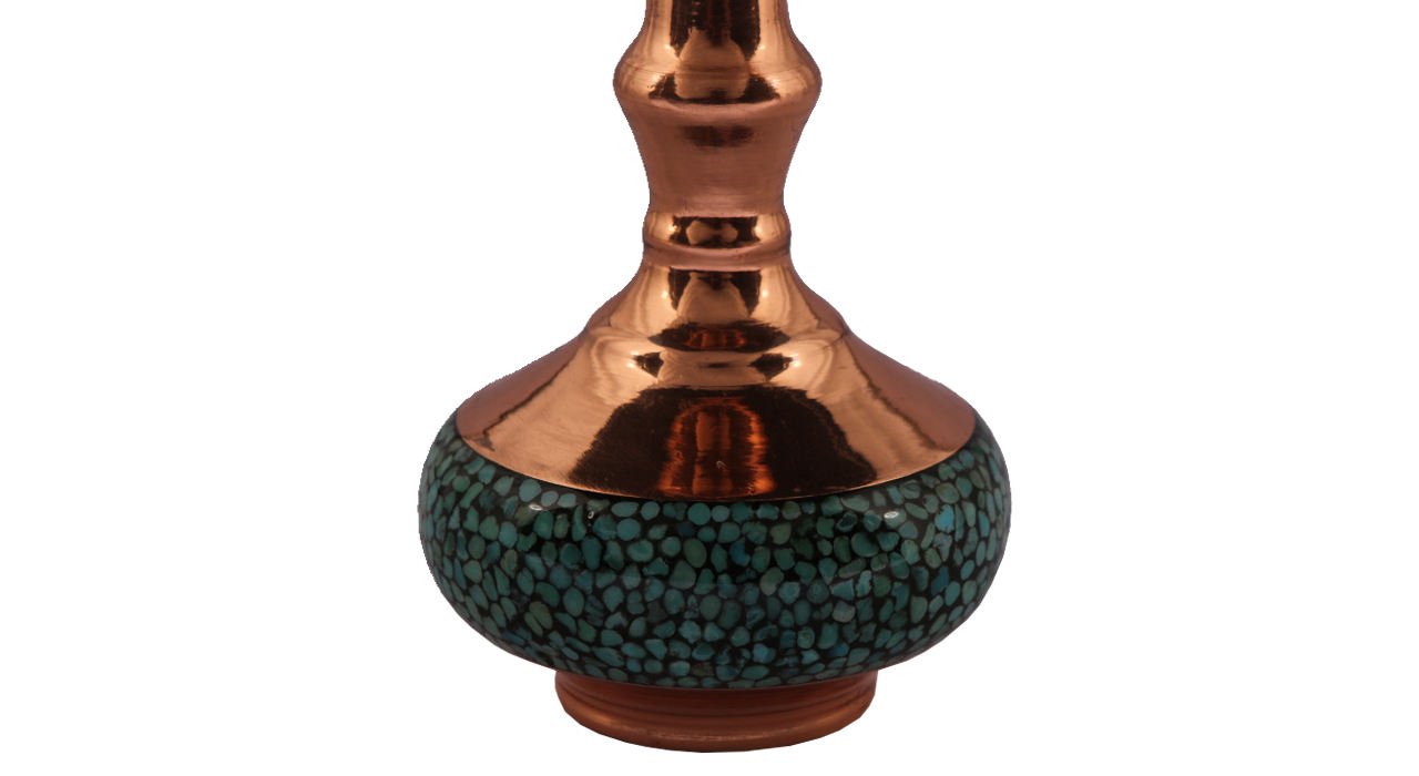 iranian Turquoise Handicraft Copper Pot Model 31,Turquoise neyshabor,Turquoise neyshaboor,Turquoise mashhad