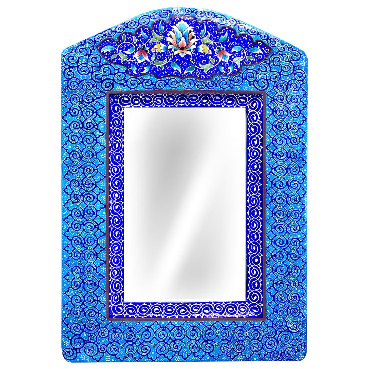 Persian Enamel Handicraft Mirror Model GH-8,porcelain enamel price,porcelain enamel shop,enamel dishes,persian enamel