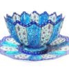 Persian Enamel Handicraft Dish And Bowl Model 709,persian art shop,art shop iran,buy handicrafts from iran,iran enamel