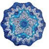 Persian Enamel Handicraft Dish Model 102-15-406-16,persian art shop,art shop iran,buy handicrafts from iran