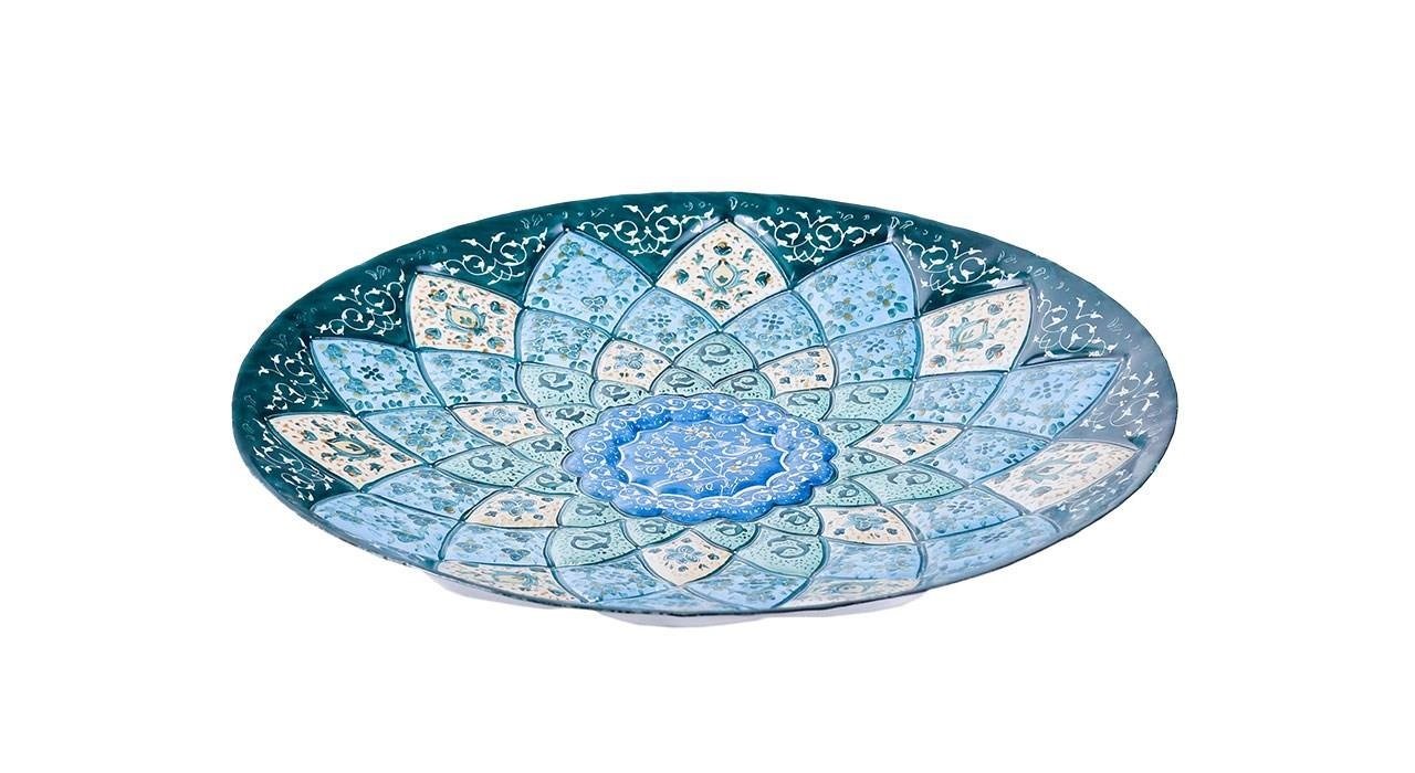 Enamel Handicraft Copper Dish SadPar Design,handicrafts plates,hand plate,but handicrafts,buy enamel dish