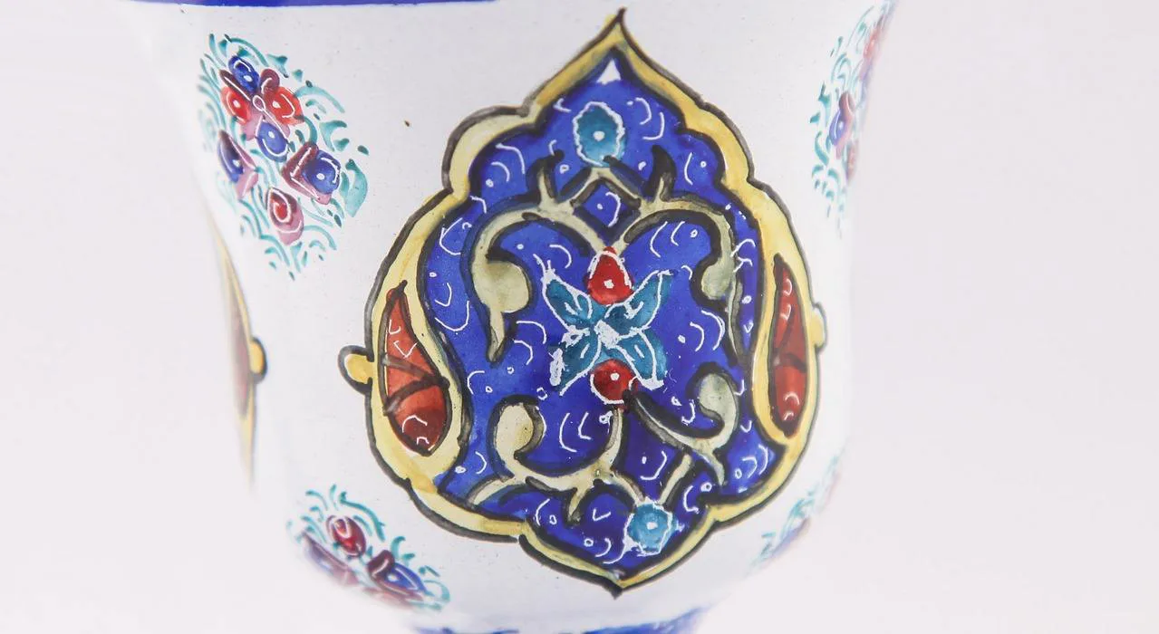 Iranian Enamel Handicraft Bowl Collection Model 170191,plate of enamel,persian enamel,enamel of plate,persian enamel shop,art dishes