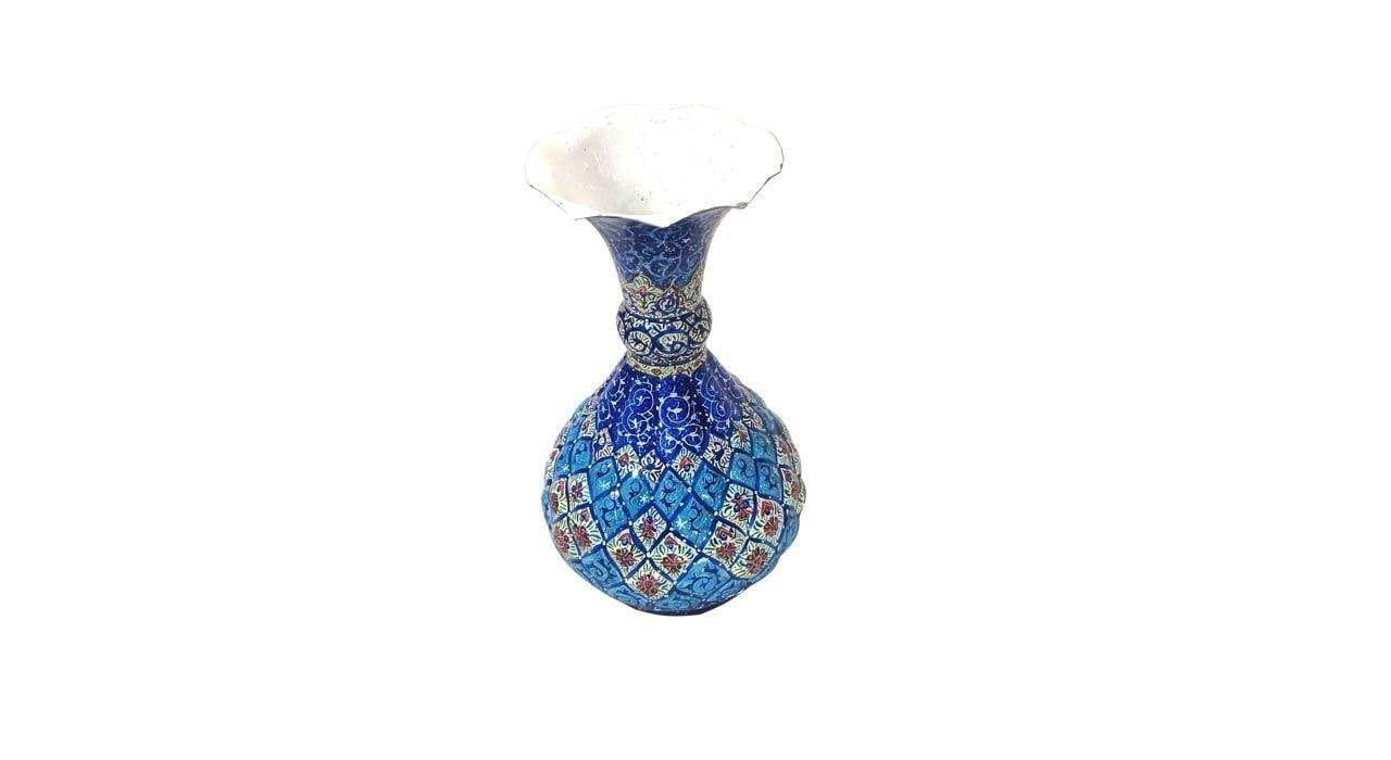 Enamel Handicraft Copper Pot Model 680,ename handcraft,handicraft enamel,blue enamel,handicrafts, Ename Handwerk, Handwerk Emaille, blaue Emaille, Kunsthandwerk