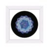 Persian Enamel Handicraft Frame of Dish Model MPF-Raman-1005,persian handicrafts,iranian enamel shop,iranian dishes