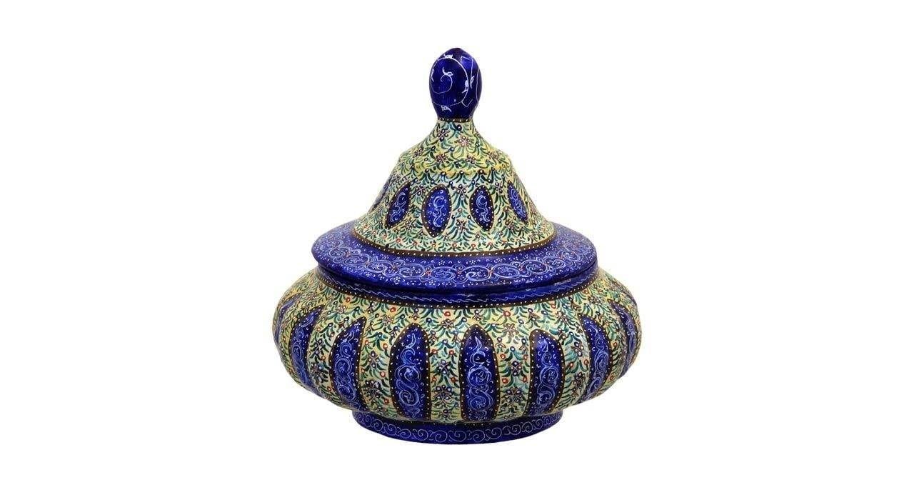 Emaille Handwerk Kupferbehälter Modell 10128-13, kaufen handgemachte Schale, handgemachte Schale