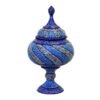 Enamel Handicraft Copper Container Model 10146-8,handmade Container ,handmade pots,handmade jars,handmade enamel