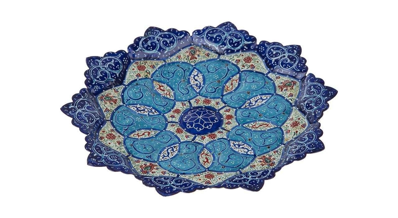 Enamel Handicraft Copper Dish Model 39,buy decoration plates,but decoration dishes,buy decoration pots, acquista piatti decorativi, ma piatti decorativi, acquista vasi decorativi