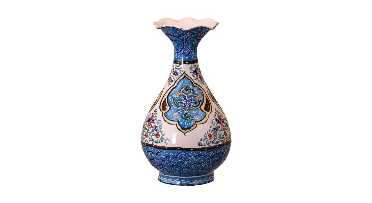 Enamel Handicraft Copper Pot Model 10150-5,ename handcraft,handicraft enamel,blue enamel