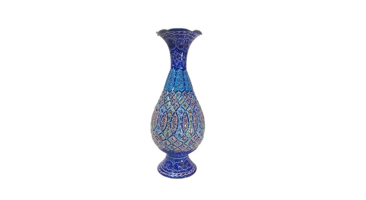 Enamel Handicraft Copper Pot Model 678,handmade enamel,blue enamel handmade,tradional enamel handmade