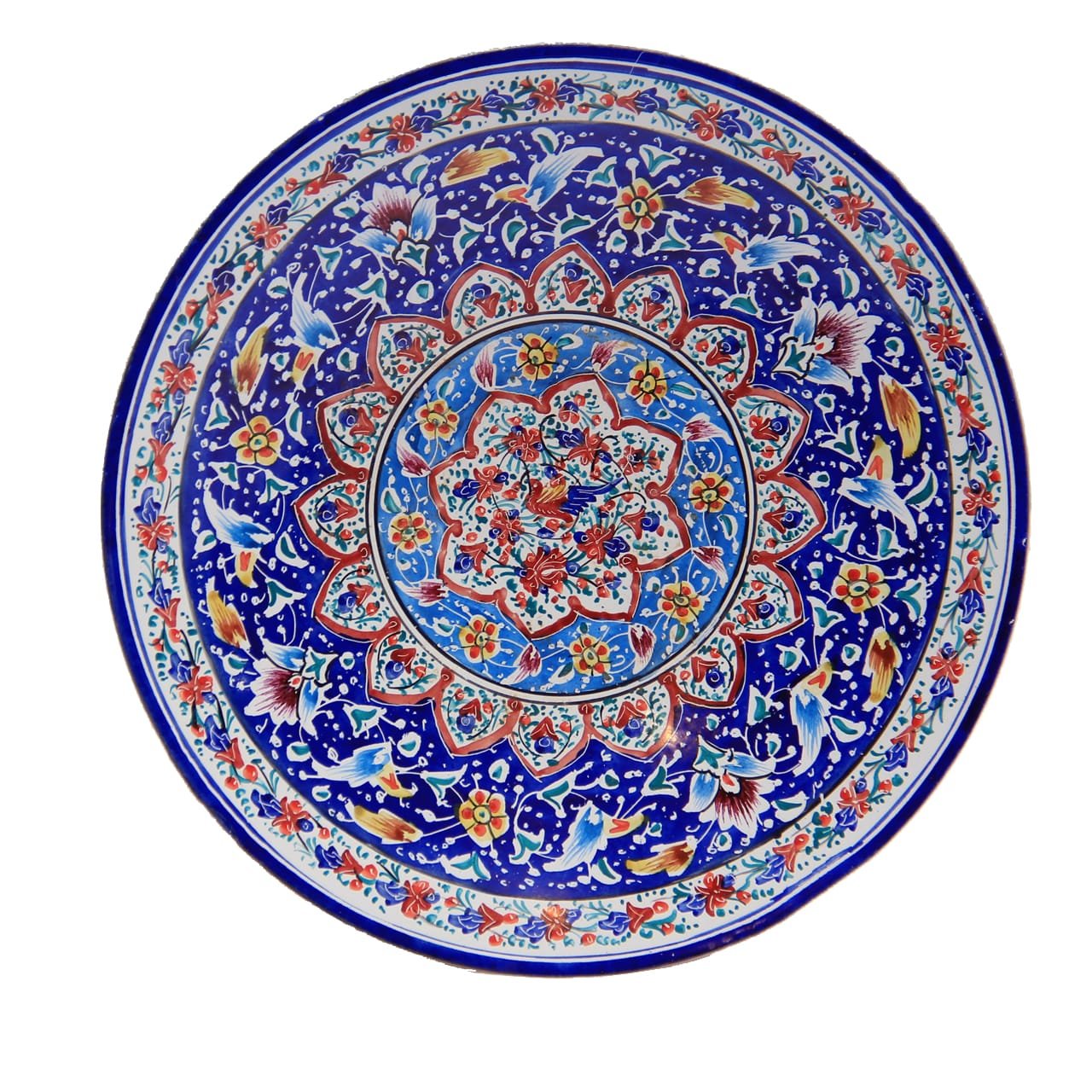 Persian Enamel Handicraft Dish Model 10002-23,iranian souvenir,iranian handicrafts,persian handicrafts,iranian enamel shop,iranian dishes