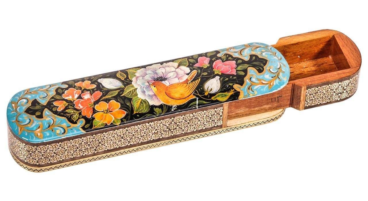 Khatam Inlaid Pencil Case Model 196, selgere khatam innlagt håndlaget, leverandører khatam innlagt håndlaget, khatam, persisk khatam