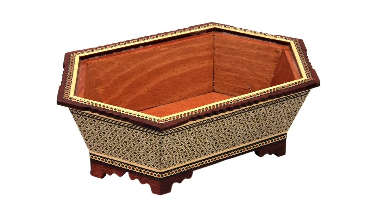 Khatam Inlaid container Model 70114-1, koszt inkrustacji khatam, inkrustowany khatam online, inkrustowani khatam sprzedawcy