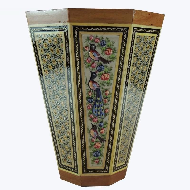 Khatam Bucket Gol And Morgh Design Model 1159,khatam inlaid pipe,price khatam inlaid