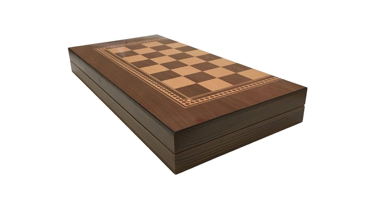 Khatam Schach und Backgammon Klassisches Design, Khatam eingelegtes handgemachtes Backgammon, Khatam eingelegtes handgemachtes Schach und Backgammon, Khatam eingelegtes handgemachtes Schach