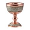 Khatam ฝังชามทองแดงสีเขียวขุ่นออกแบบรุ่น 141252, khatam kari, khatam กล่อง, khatam ฝัง