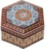 Khatam dát hộp trang sức Model 571, iranian khatam, khatam kari, khatam hộp