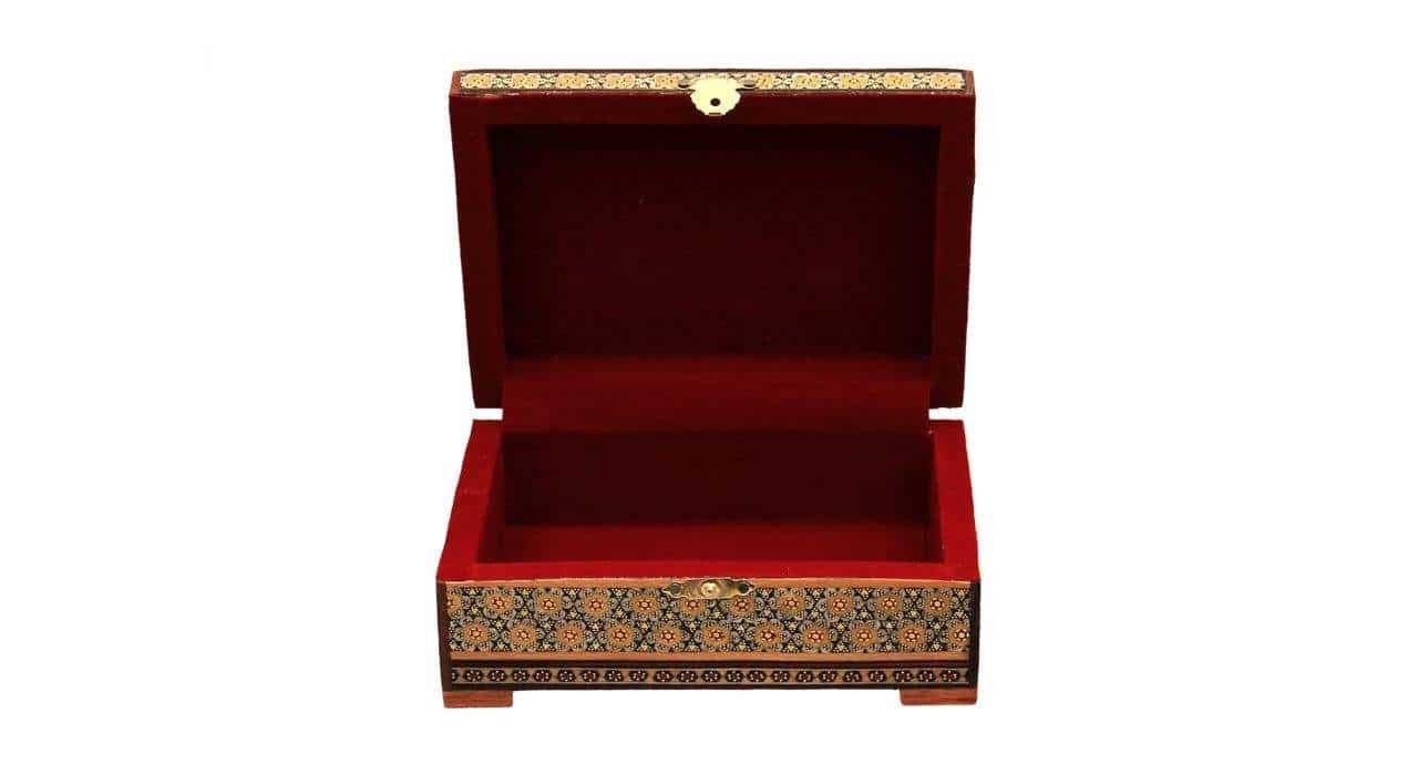 Khatam Inlaid Jewelry box Model 70085-13, producenci rękodzieła khatam, handlarze khatam, kup ręcznie khatam