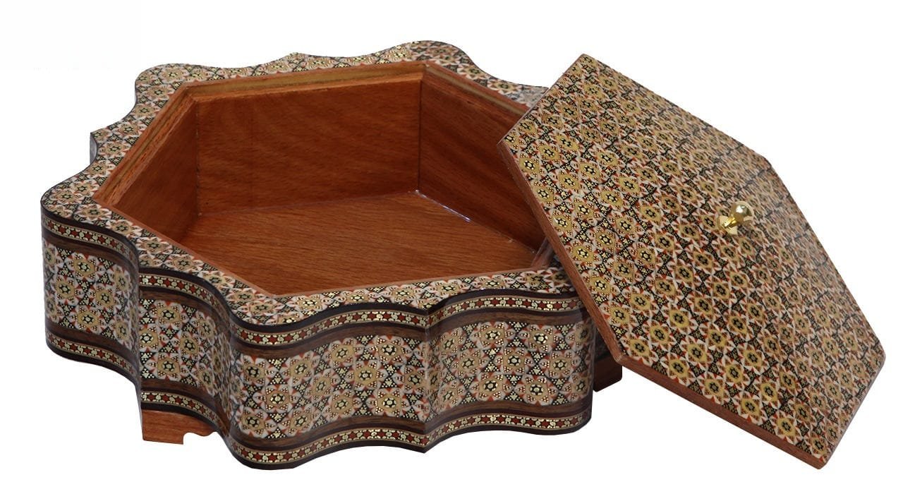 Khatam Inlaid container Model 106,khatam kari,khatam container ,khatam inlay