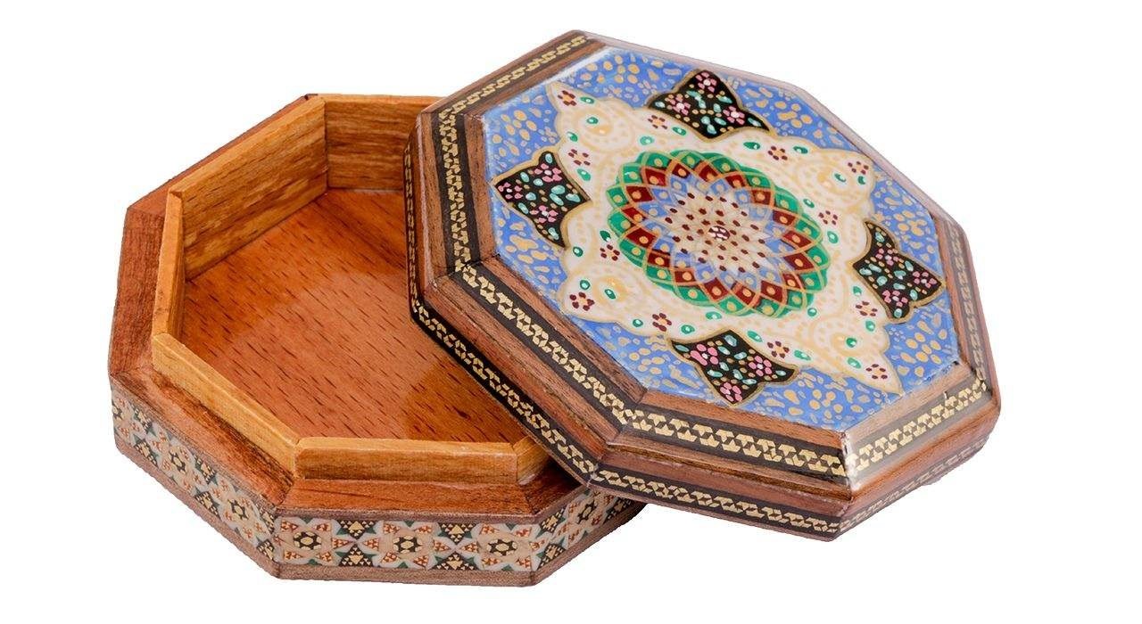 Caixa de jóias Khatam Modelo 547, venda inlay khatam, embutidos khatam