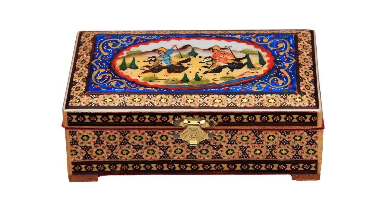 Khatam Schmuckschatulle Modell 70012-5, Khatam Intarsien Shop, Khatam Intarsien online