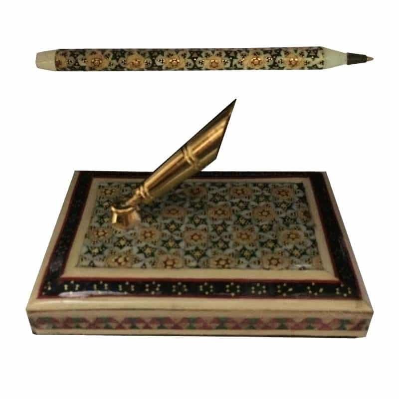 ชุดผู้ถือดินสอและปากกา Khatam รุ่น PR1, ร้าน khatam ทำด้วยมือฝัง, ผู้ขาย khatam ทำด้วยมือฝัง
