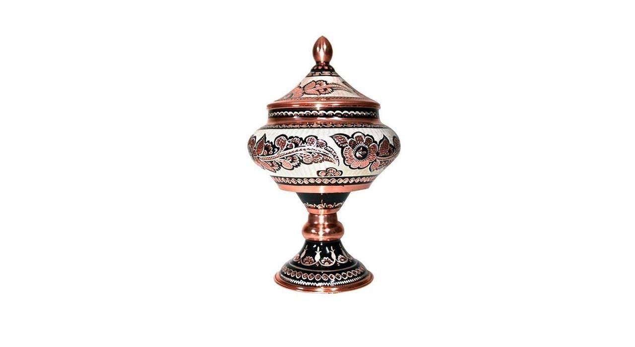 Handicraft Copper Container code 6958,copper goods price,copper goods handmade,copper stuff