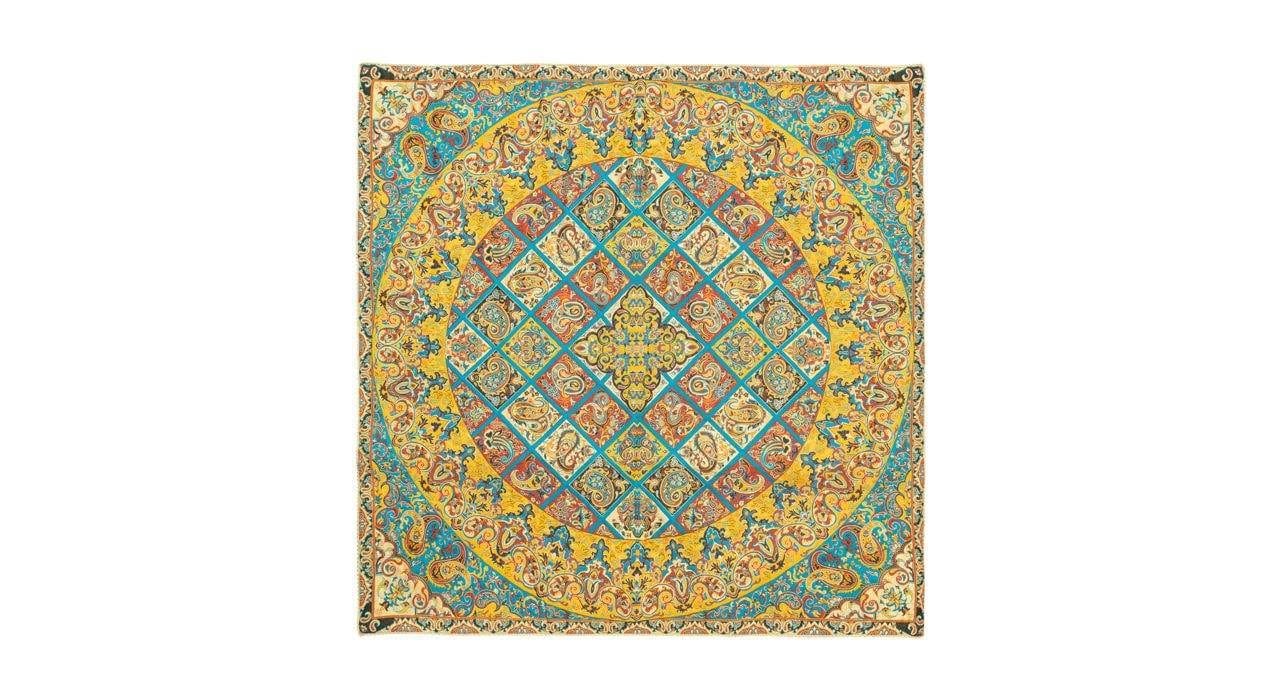 Mantel Termeh tejido a mano modelo T8R39, mantel Termeh tejido a mano, tienda termeh tejida a mano, ropa tejida a mano