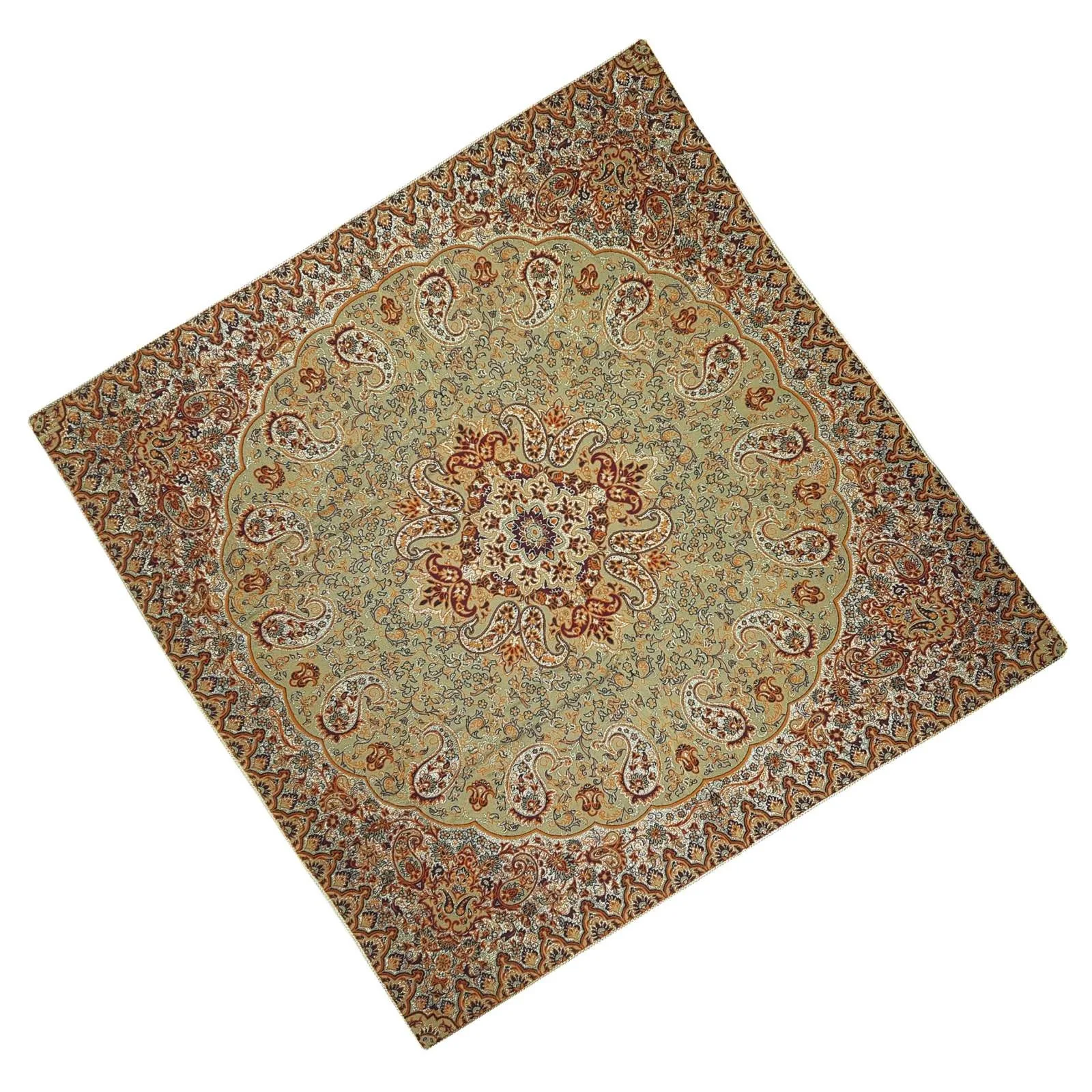 Nappe Termeh tissée à la main set 5 pcs nastaran design modèle KRM5-5, Nappe Termeh tissée à la main, persia termeh price, termeh