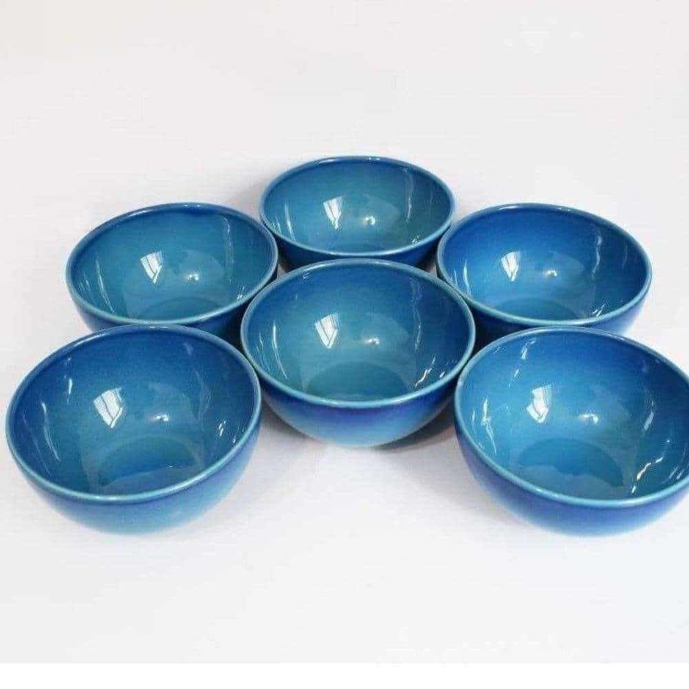 Håndlavet keramikskål Abgoosht khory design 6 stk, Håndlavet keramikskål, keramikforretning persisk, keramikpris