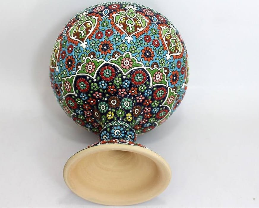 Handmade Pottery bowl Enamels design large size,Handmade Pottery bowl,clay handicrafts,clay stuff