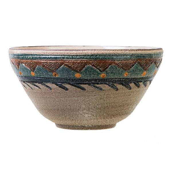 Cuenco de cerámica artesanal modelo neyshabour, cuenco de cerámica artesanal, artesanía de cerámica, artesanía de cerámica persa