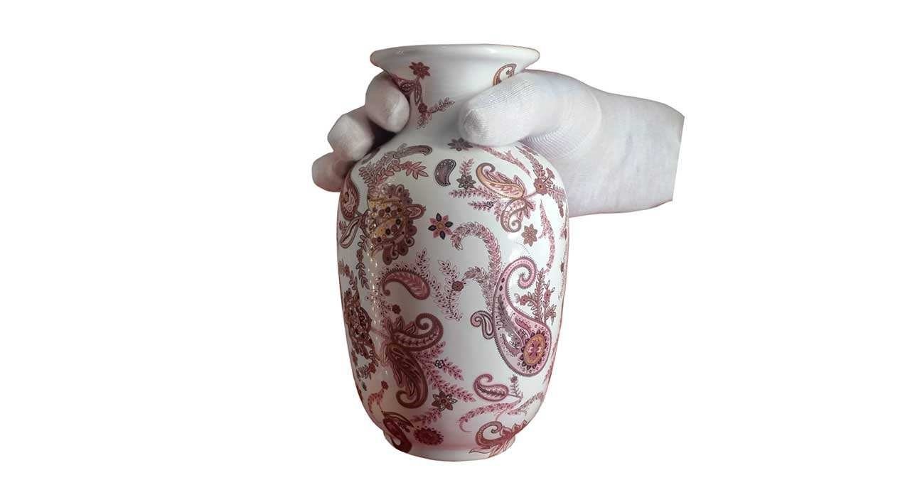 Handmade Pottery pot seraj model medium size code Sof-3940,Handmade Pottery pot,handicrafts of clay stuff,handicrafts clay pot